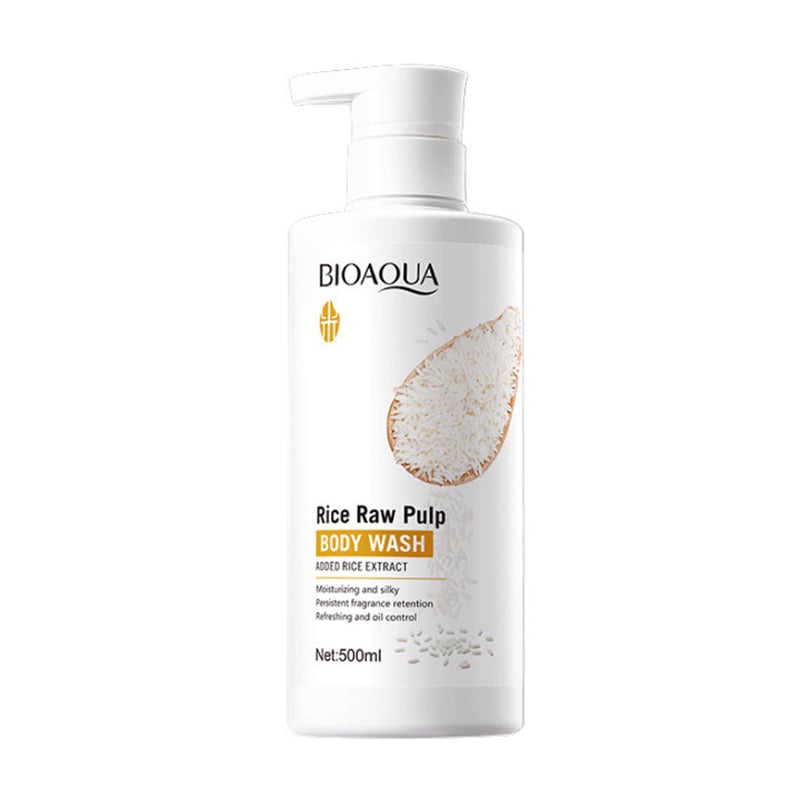 Гель для душу Bioaqua Rice Raw Pulp Body Wash, 500 мл